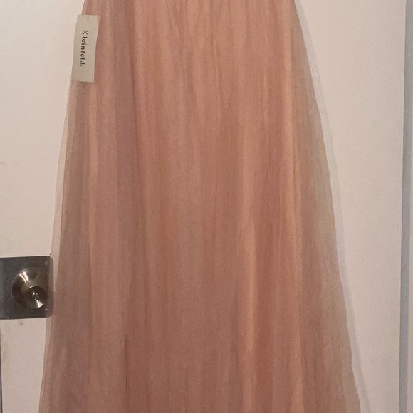 Ballet Slipper Color Bridesmaids Gown - Picture 3 of 4